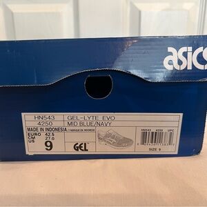 ASICS Gel-LYTE EVO. M SZ 9. Blue